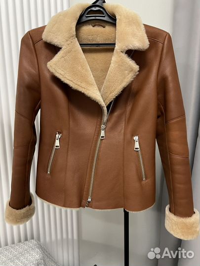 Дубленка натуральная женская короткая