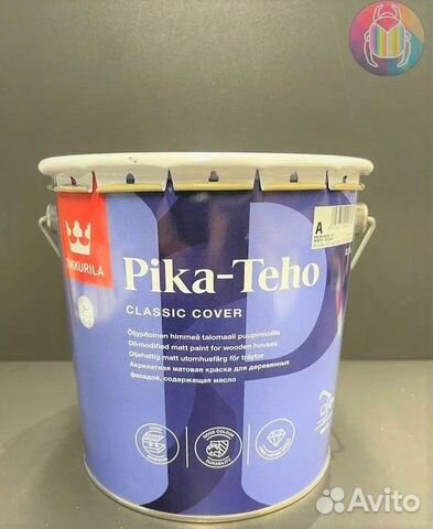 Краска по дереву Tikkurila Pika-Teho купить в Москве | Товары для дома ...