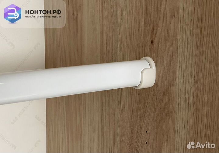 Шкаф однодверный Зоо 01.01 дуб мария / белый