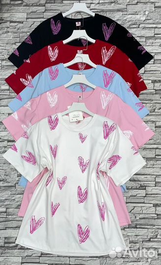 Футболка женская оверсайз