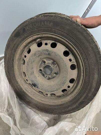 Зимняя оезина r15 185/60 с штампованными дисками