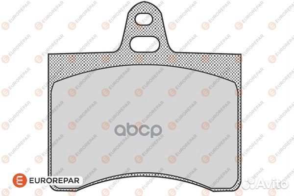 Колодки тормозные дисковые зад 1617257280 E