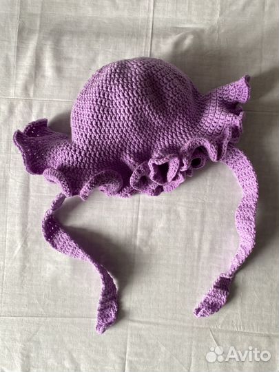 Вязанная шляпка hand-made