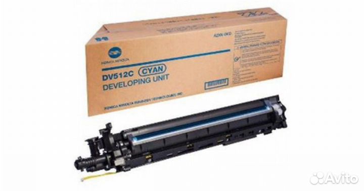 Блок девелопера DV-512C синий (A2XN0KD) Konica Mi