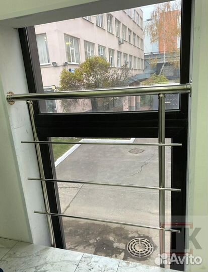 Перила из нержавеющей стали, ограждение