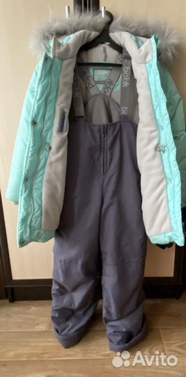 Зимний костюм для девочки 134