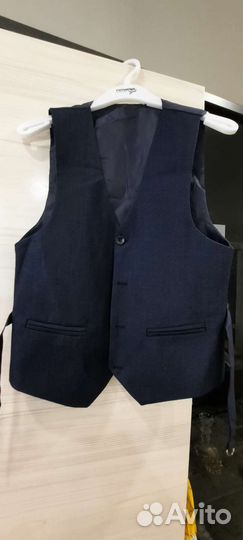 Костюм школьный синий 134 - 140