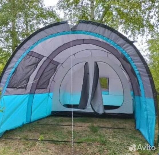 Палатка ангар 4-х местная с тамбуром