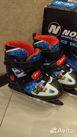 Коньки детские раздвижные