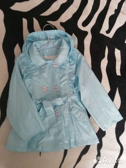 Плащ (ветровка) для девочки Evolution 104 р