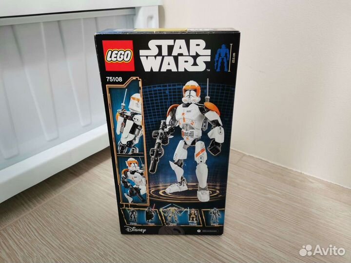 Lego Star Wars Клон-коммандер Коди 75108 новый