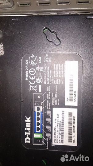 Wi- FI роутер Dlink dir 320 и свич