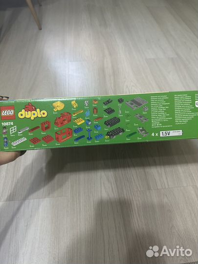 Lego duplo поезд 10874