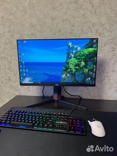 Игровой монитор 165 гц AOC 24G2SPU