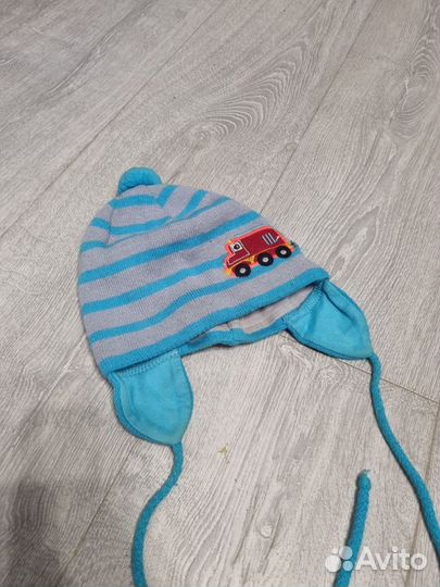 Шапка детская демисезонная весна осень 44 46