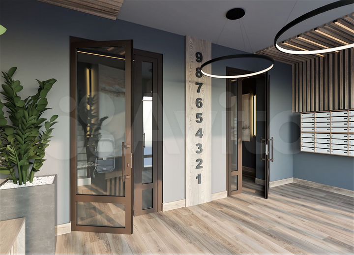 2-к. квартира, 69,7 м², 2/9 эт.