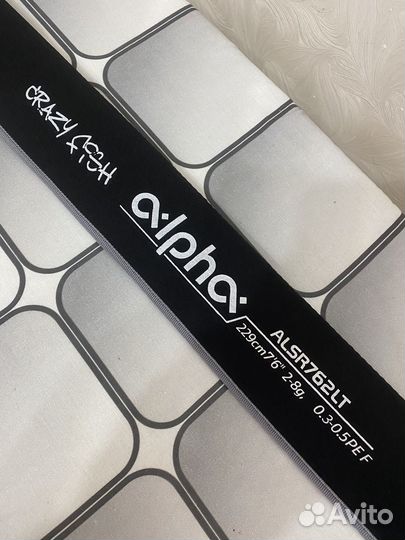 Спиннинг Crazy Fish Alpha alsr762LT