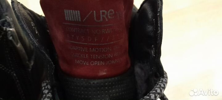 Ботинки мужские зимние натуральный ноутбук мех