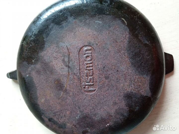 Чугунная сковорода гриль