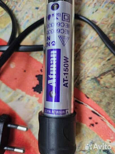 Обогреватель для рыб atman at-150w