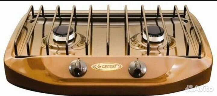 Плита газ. gefest- пг 700 -02 2-х конф.корич