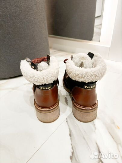 Pollini зимние ботинки