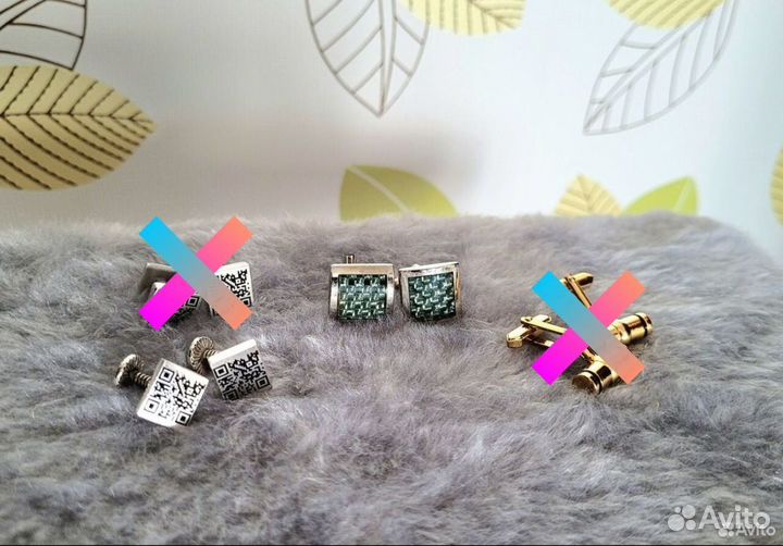 Запонки в ассортименте