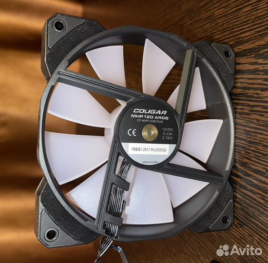 Вентилятор охлаждения для пк Cougar mhp 120 argb
