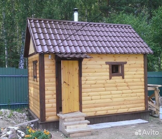 Баня мобильная