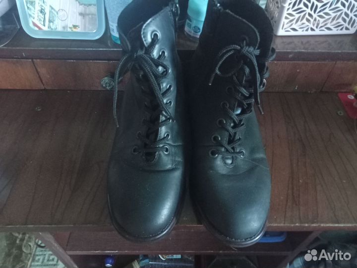 Полусапожки женские натуральная кожа