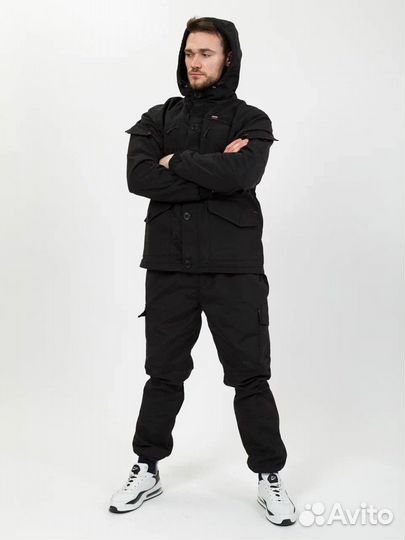 Костюм горка 5 лето черный размер от 44до62