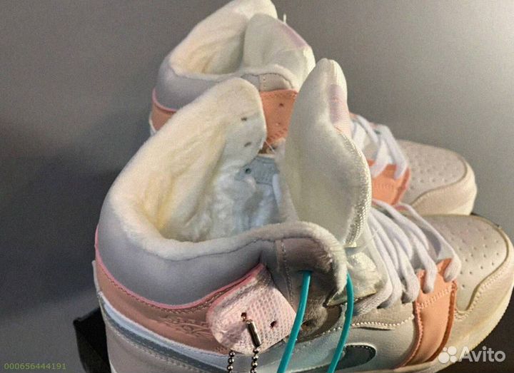 Кроссовки Nike Air Jordan тёплые (Арт.89890)