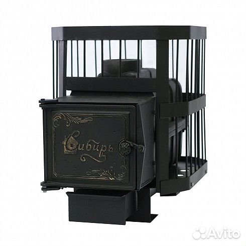 Банная печь чугунная Сибирь