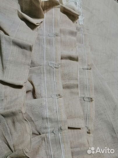 Гардина полупрозрачная