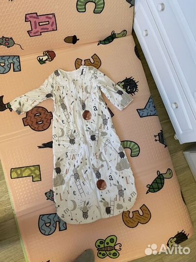 Одеялко кокон спальный мешок для малышей