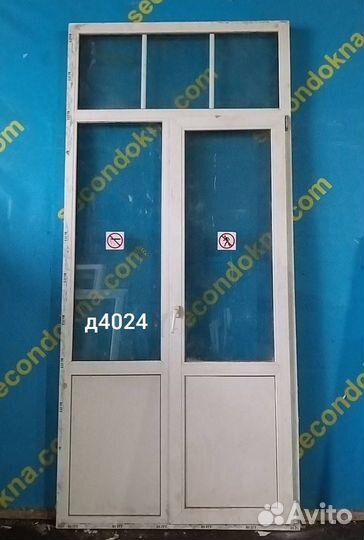 Балконный блок пластиковый Б/У 2770(в)х1260(ш)