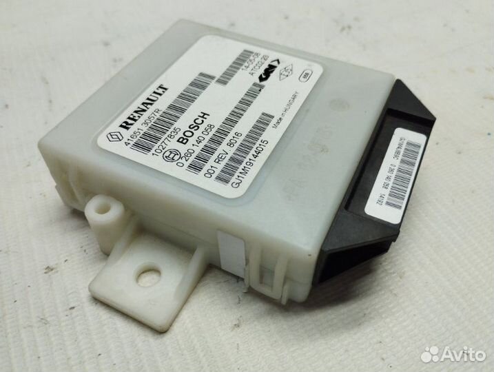 Блок управления полным приводом Renault Duster