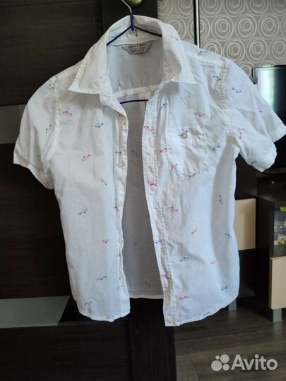 Рубашка для мальчика р.140