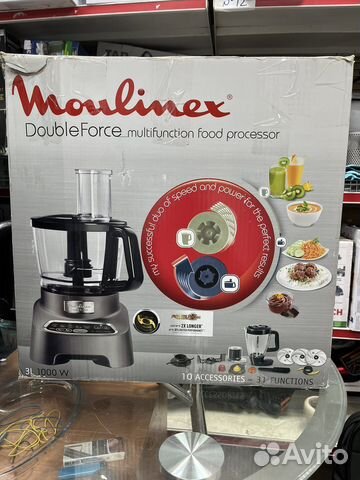 Кухонный комбайн Moulinex Double-Force FP827E10 купить в Москве ...
