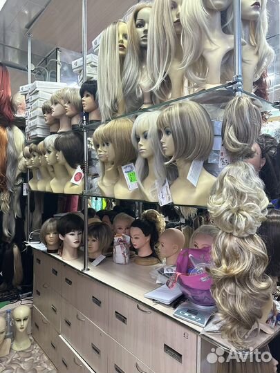 Магазин волос, парики, шиньоны, трессы