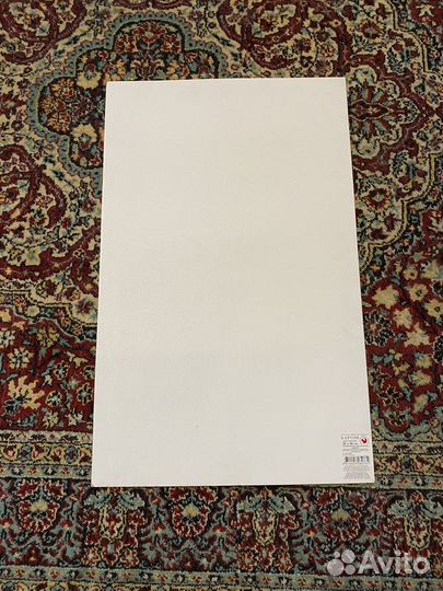 Грунтованный двусторонний картон 50х80