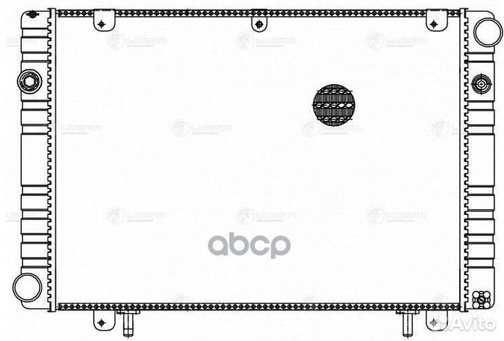 Радиатор системы охлаждения LRC0324 luzar