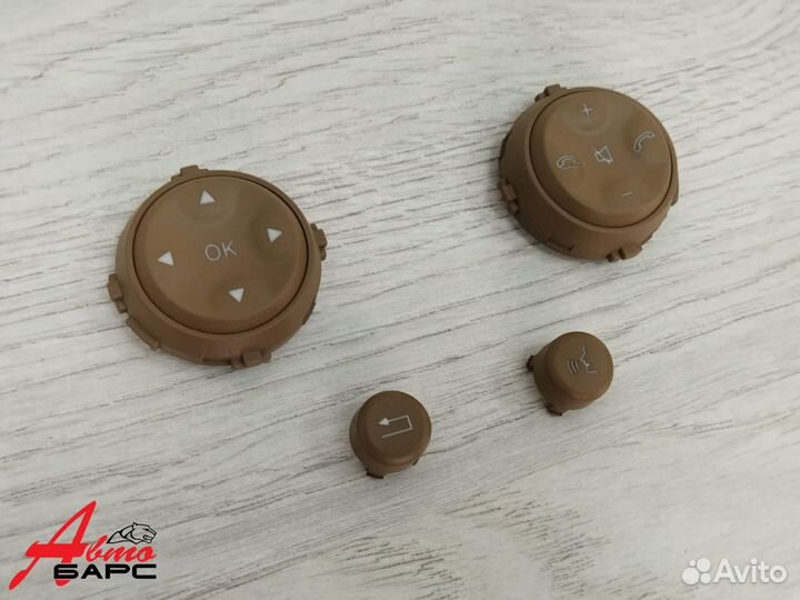 Кнопки на мультируль Mercedes-Benz S-Class W221