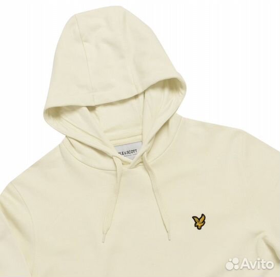 Мужская бежевая толстовка для мужчин Lyle & Scott