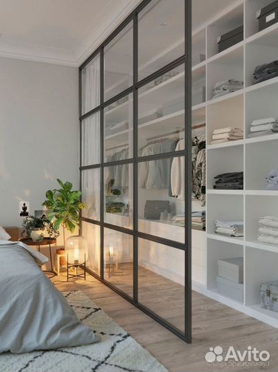 Перегородки в стиле лофт