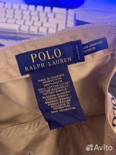 Ralph lauren кепка