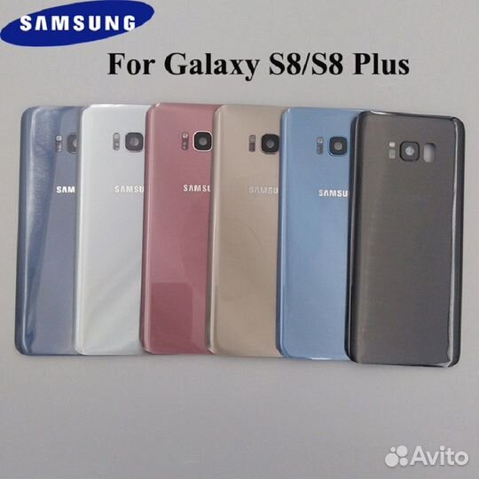 Задняя крышка для Samsung G950F Galaxy S8 (серый)