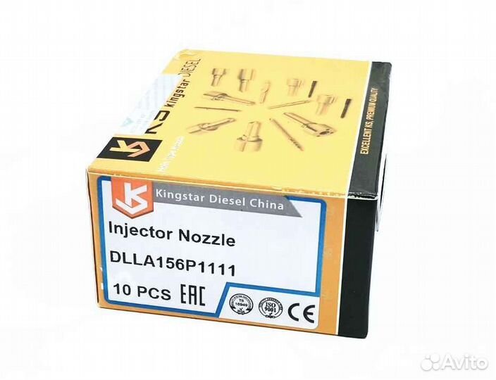 Распылитель dlla156P1111 форсунки Bosch 0445110097