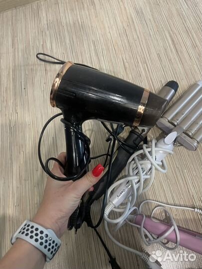 Плойка, фен, гафре