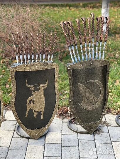 Щит подарочный/ подставка под шампуры